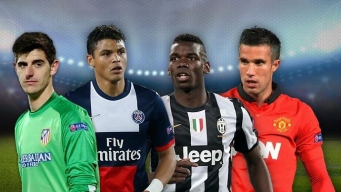 40 nominados al once ideal de la UEFA 2013