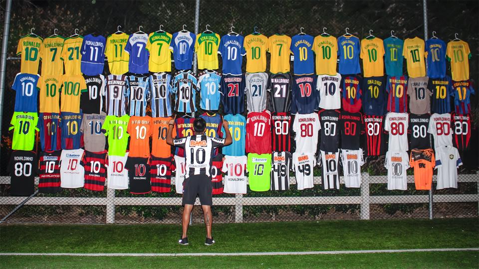 camiseta de ronaldinho