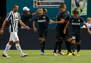 Inter y Juventus igualaron en Milan.