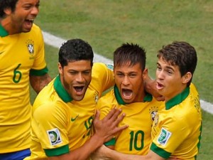 Brasil goleó 6-0 a Australia en Brasilia.