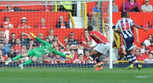 Old Trafford extrañó a Ferguson y deja la casa sin celebración ante el West Bromwich Albion's