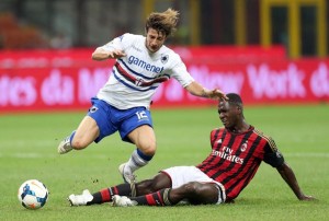 Milan ganó en casa ante la Sampdoria y queda séptimo en la tabla