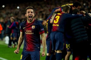 Jordi Alba se lesionó y estará de baja seis semanas mientras que Puyol y Mascherano se recuperan satisfactoriamente