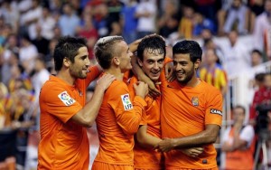 Valencia perdió 1-2 con Real Sociedad.