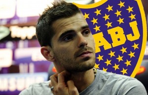 Gago se lesionó en unos de los entrenamientos de Boca y no estará ante San Lorenzo este domingo.