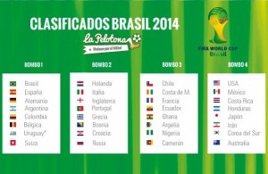 Consigue boletas para ver a los 32 equipos clasificados a la copa mundo de Brasil 2014