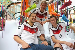La nueva camiseta oficial de Alemania para el mundial de Brasil 2014