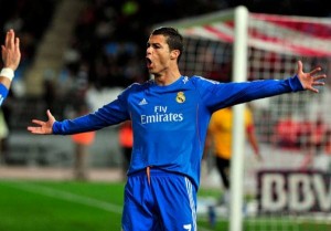 Ronaldo marcó al comienzo del partido y en la segunda mtad fue sustituido por una lesión