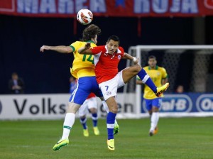 Brasil derrotó a Chile en amistoso jugado en Toronto.