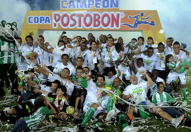 Nacional consigue su segunda Copa Postobon.