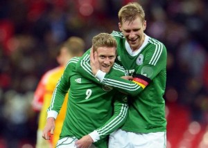 Inglaterra 0-1 Alemania en juego amistoso.