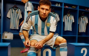 NUeva indumentaria de la selección de Argentina para brasil 2014