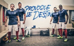 El nuevo diseño de la casaca de Francia desarrollado por Nike.