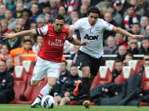 Manchester United vence por la mínima a los "gunners" en su estadio.
