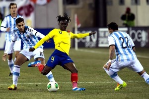 Ecuador 0-0 Argentina.