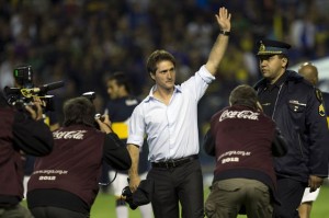 Con Schelotto al frente el banquillo "granate", Lanús se consagró en la Sudamericana.
