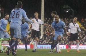 El City cosecha tres puntos en su vista al Fulham.