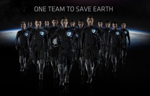 Los once jugadores de galaxy once, publicidad de samsung