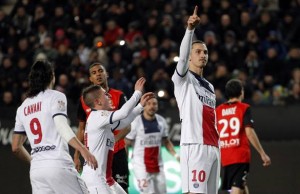Con aporte de Cavani, Ibrahimovic y Thiago Motta, PSG ganó en una nueva fecha de la Ligue 1.