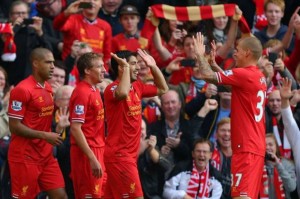 Liverpol 4-1 West Ham.