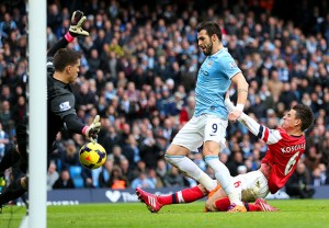 Arsenal cae por amplio con el City.