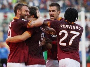 Con contundencia, Roma derrotó 3-0 a Livorno.