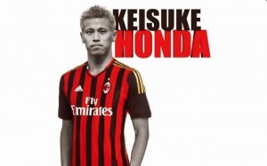 El jugador japonés Keisuke Honda ha fichado por el AC Milan