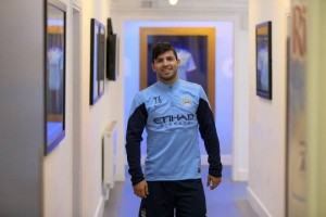Aguero convocado con el City