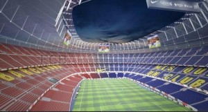 el nuevo camp nou pasará de los 98.000 espectadores actuales a 105.000.