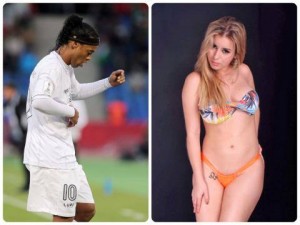 vanessa tasquetto es la dj novia de Ronaldinho