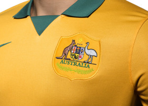 Australia dio a conocer la nueva remera para el mundial de brasil 2014