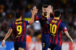 Barcelona es líder por diferencia de gol