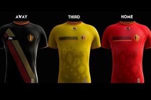 Bélgica dio a conocer los uniformes que utilizará en Brasil 2014
