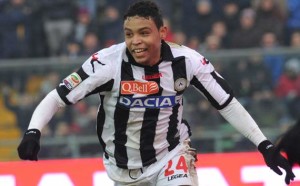 Muriel marca de penal en el empate 3-3 de udinese con genoa