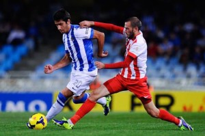 Almería salió de la zona de descenso tras ganarle 4-3 a Real Sociedad