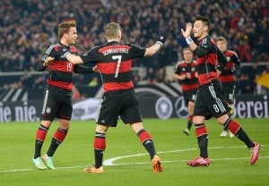 Alemania vence por la mínima a Chile con gol de Gotze