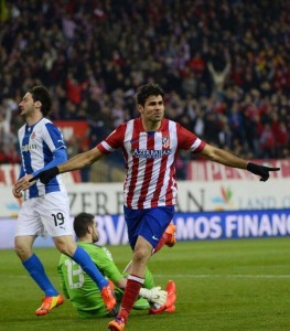 Atleti es segundo en la liga bbva
