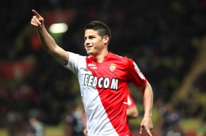 James Rodriguez marca y pone ua asistencia en victoria del monaco ante el lyon en francia