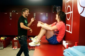 Piqué le escribió esta carta a su amigo y maestro `tarzán' puyol tras anunciar que se retira del fútbol a final de temporada