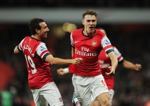 Arsenal asegura a Rampsey y Cazorla
