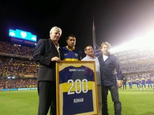 Riquelme marcó en la victoria Xeneize 2-0 ante Olimpo