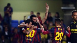 Sufrida victoria de Barcelona en El Madrigal