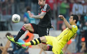 Leverkusen iguala con Dortmund