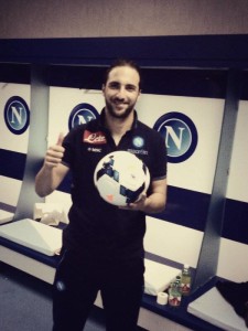Primer hattrick del pipa en Italia