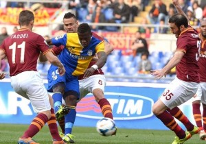 Roma 4-2 Parma, en partido aplazado de la Serie A