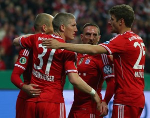 Bayern jugará la final de la copa alemana ante el Borussia Dortmund