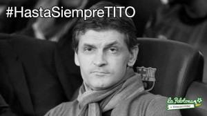 Tito muere a causa del cancer de la glandula parotida