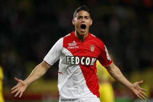 James Rodriguez marca doblete en victoria del mónaco
