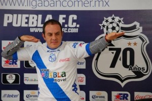 Cuauhtémoc Blanco ficha pra el Puebla