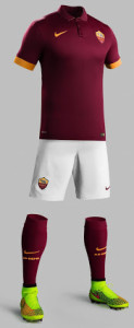 AS Roma 14-15 Home Kit (4)5